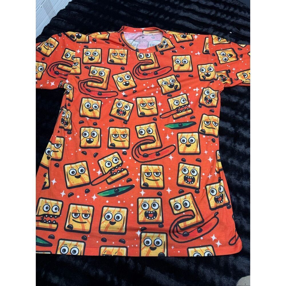 Orange Cinnamon Toast Crunch T-Shirt Size Men’s L!